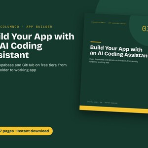 Crea un'app per dispositivi mobili con l'assistente di programmazione basato sull'intelligenza artificiale, Expo, Supabase e GitHub (Guida in PDF)