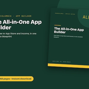 Guida completa alla creazione di app per dispositivi mobili in formato PDF, dall'idea al lancio sull'App Store (48 pagine)
