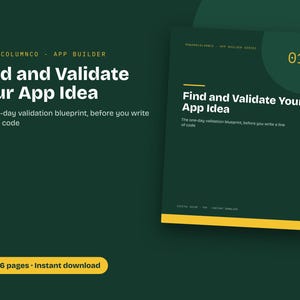 Guida alla validazione delle idee per app, scheda di valutazione delle ricerche di mercato (download in PDF)