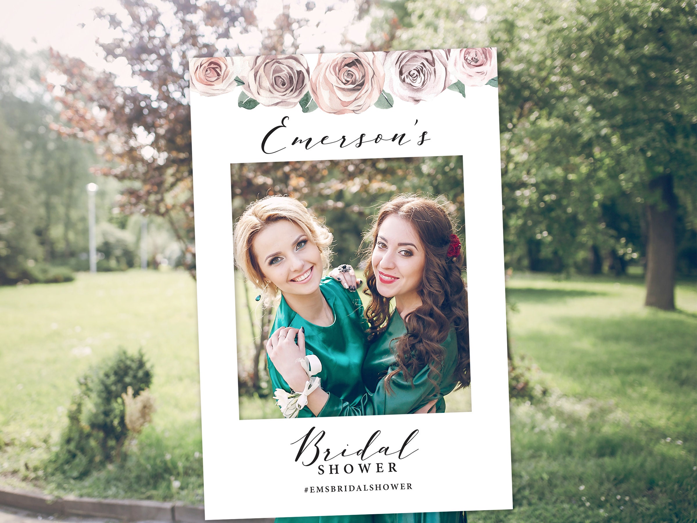 Bridal Shower Photo Booth Frame Bridal Shower Photo Booth Etsy France