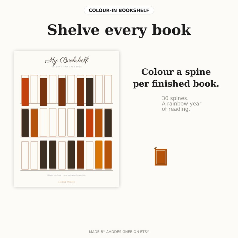 Reading Tracker Printable, Book Tracker PDF, Reading Log Journal ...