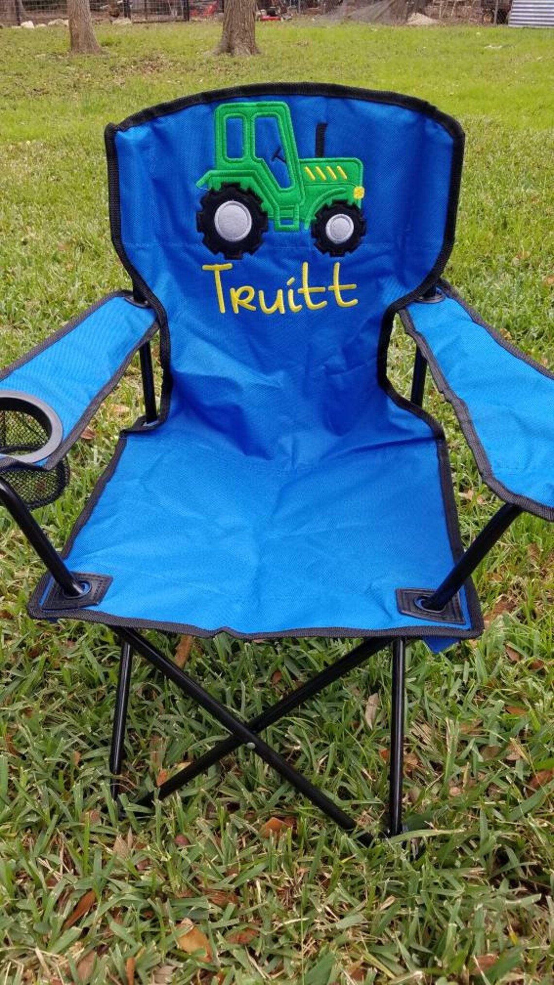 Kids Tractor Camping Chair Etsy