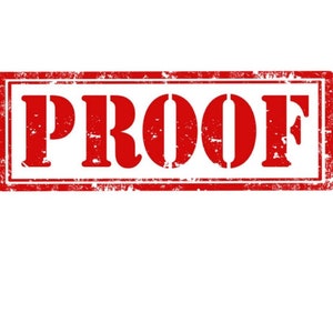 Proof of design