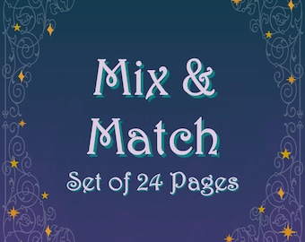 Mix and Match a Set of 24 Pages