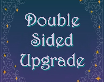 UPGRADE: Double Sided Stationery