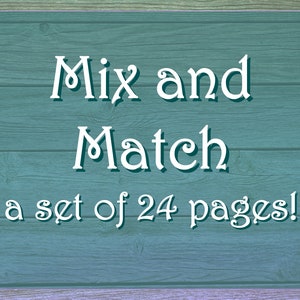 Mix and Match a Set of 24 Pages