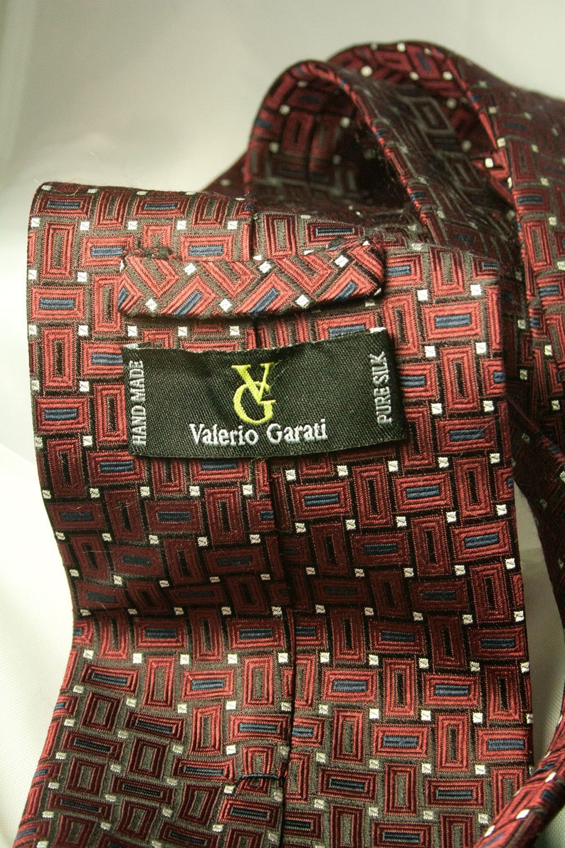 valerio garati silk tie