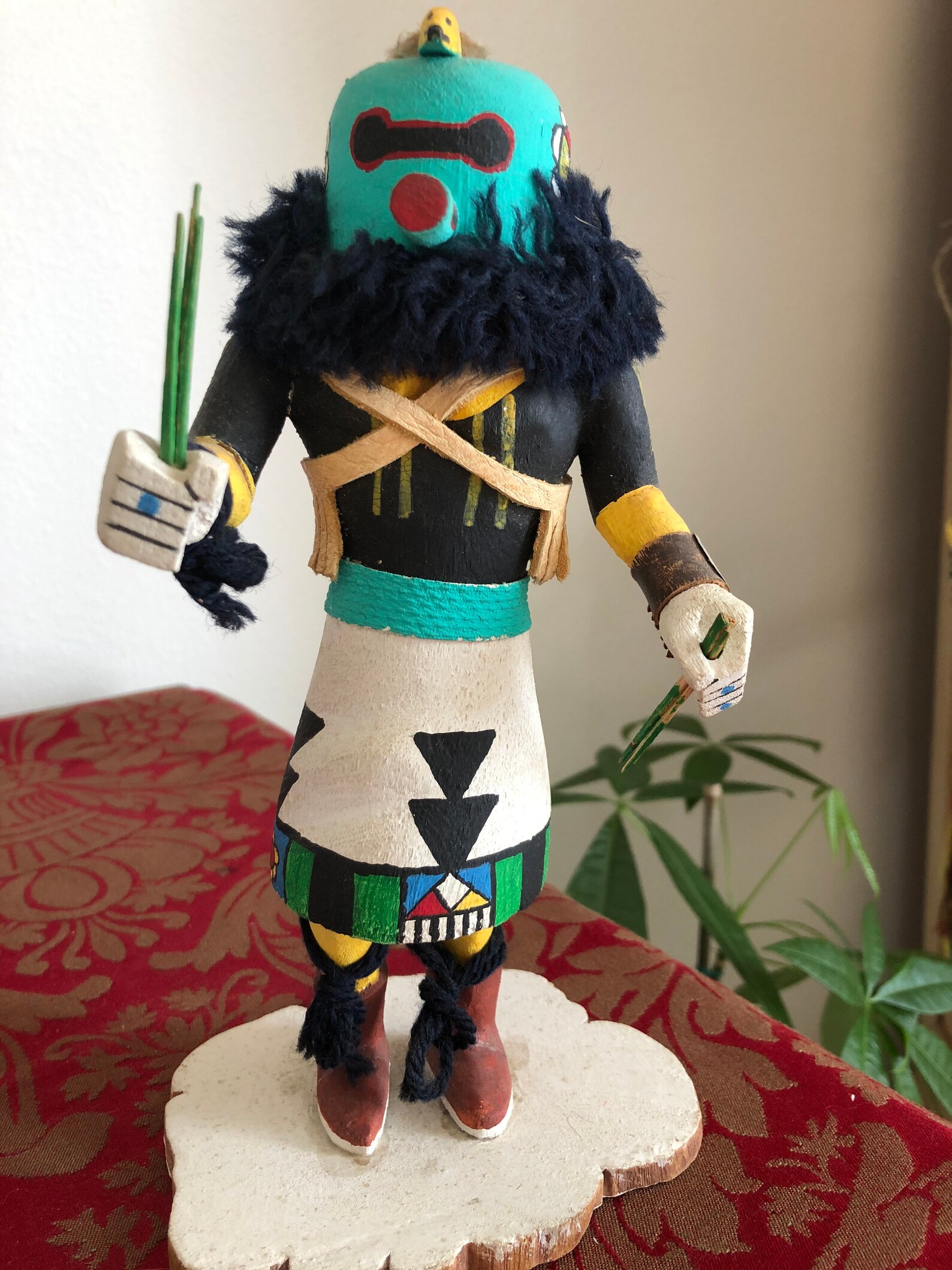 Vintage Native Indian Zuni Warrior by Courtney Mahkee Etsy Hong Kong