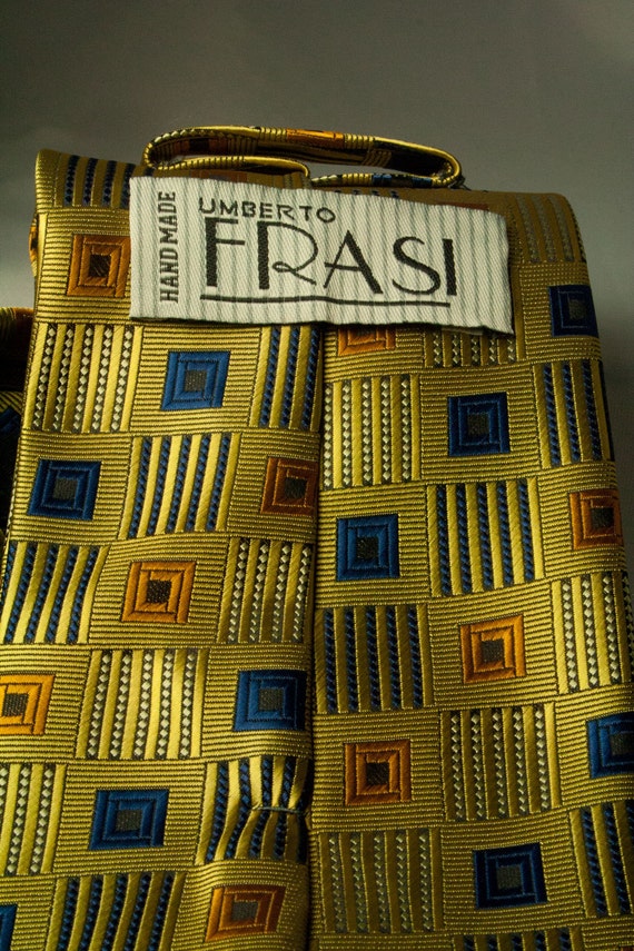 UMBERTO FRASI Poly Printed Tie View 2