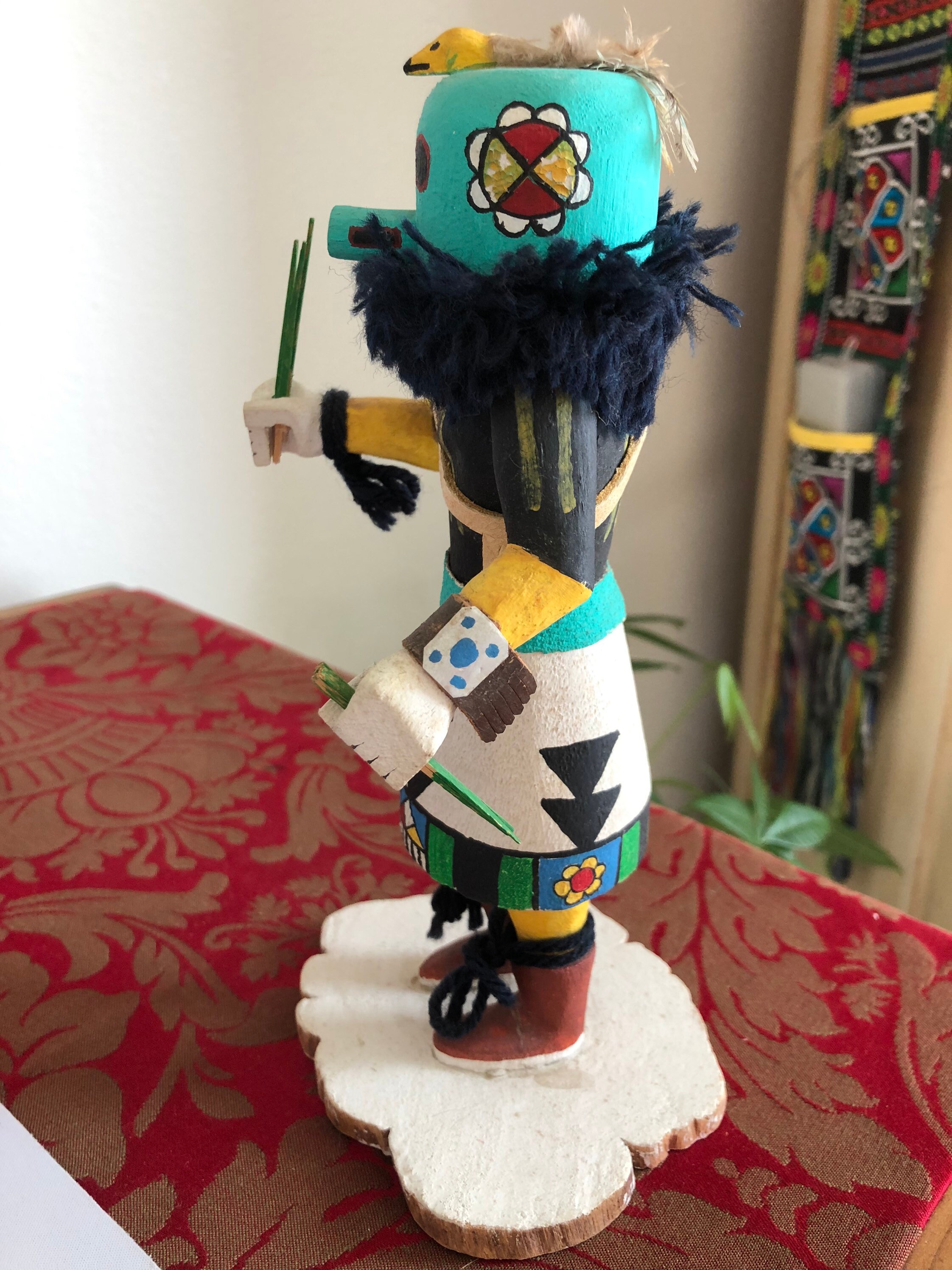 Vintage Native Indian Zuni Warrior by Courtney Mahkee Etsy 日本