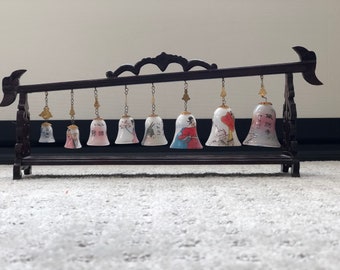 Chinese temple bells on a stand