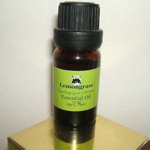 Zelda's Essential Oils Choose Your Scents Pure Natural Aromatherapy Lavender and More Lemongrass (1)