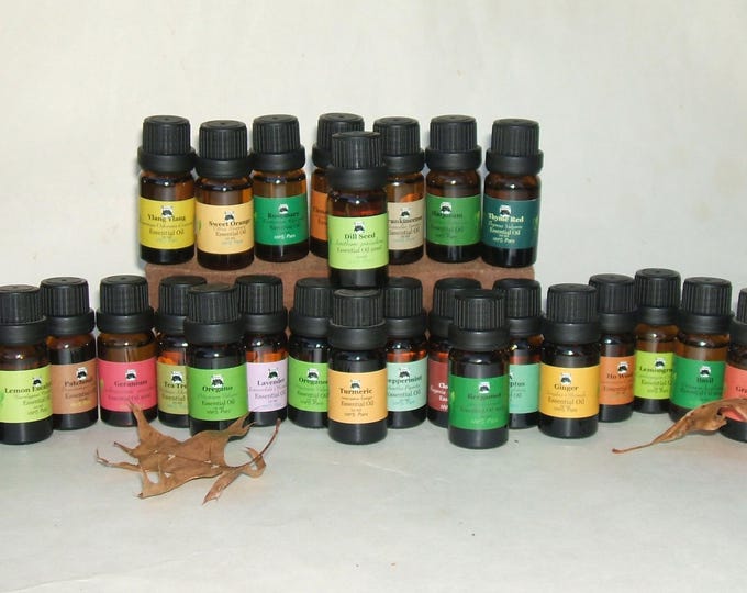 Zelda's Essential Oils Choose Your Scents Pure Natural Aromatherapy Lavender and More