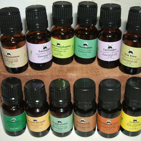 Essential Oils Zelda's Wholesale Aromatherapy Grade Choose Scent Make Your Own Gift Box
