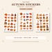 Cozy Autumn Printable Stickers image 2