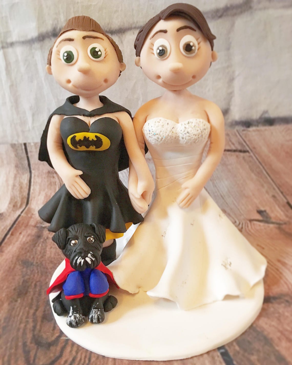 Wedding Cake Topper With Two Brides Etsy