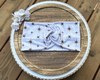 Women’s floral headband, flower headband,black floral headband,boho headband,adult headband,topknot headband,wide twist headband,white