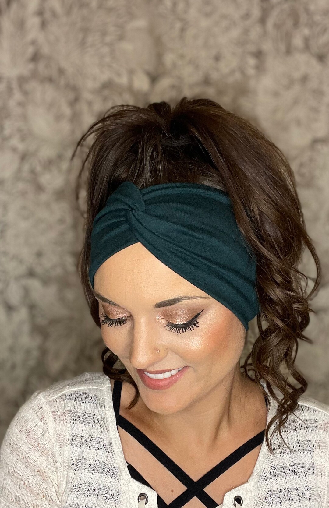 Headband With Buttonsheadband for Masksnurse Headbandear Etsy