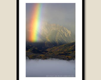 Rainbow in the Gore Range