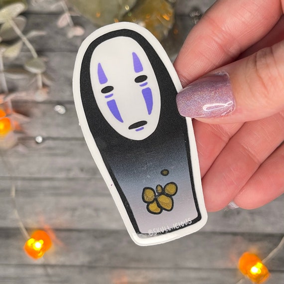 Chibi NF Sticker | NF Gold Sticker | NoFace Gold Anime Sticker | Kawaii Sticker