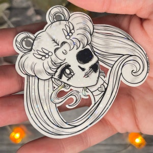 Sailor Moon Sticker | Sailor Moon Vinyl Sticker | Manga Sticker | Sailor Moon Manga Style Vinyl Sticker | Anime Sticker | 90's Anime | Usagi