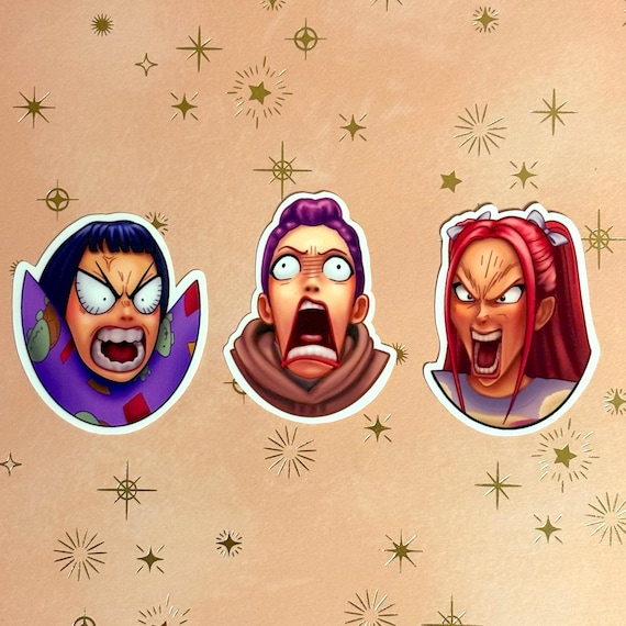 Huntrix Funny Faces Stickers | KPop Demon Hunters | Rumi, Zoey, Mira Funny Sticker | Funny Anime | K-Pop | Huntrix Crazy Faces Stickers