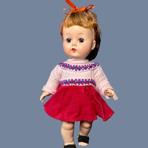 Hard Plastic Toddler “Block” doll 1950s