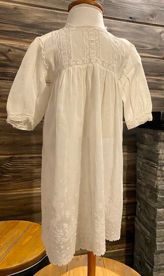 Antique White Baby Dress