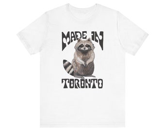 Raccoon t shirt,  Toronto shirt, gift, t shirt, made in Toronto, funny raccoon shirt, souvenir, toronto gifts, T - Shirt,