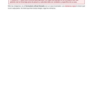 Puede incluir: Una p&aacute;gina de documento blanca titulada EL FORMULARIO, P&Aacute;GINA POR P&Aacute;GINA con un recuadro de borde rojo que contiene instrucciones en espa&ntilde;ol y un pie de p&aacute;gina JJ's Documents & Notary Services - Kit DIY Habeas Corpus, P&aacute;gina 4 de 18.