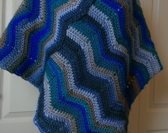 The Zigzag Poncho