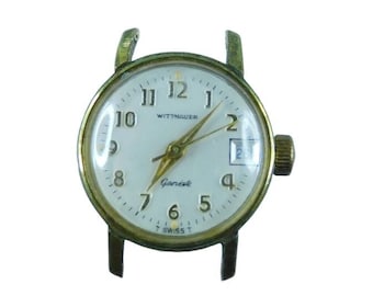Vintage Wittnauer Geneve T Swiss Watch Face
