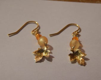 Fall Leaf Earrings