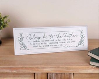 Glory Be to the Father ornate tabletop Decor