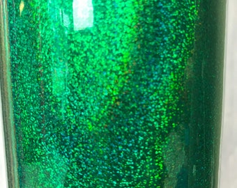 Green Holographic Glitter Adhesive Vinyl, 651 equivalent, oracal, vinyl, sticky vinyl, glitter adhesive vinyl, vinyl for crafts