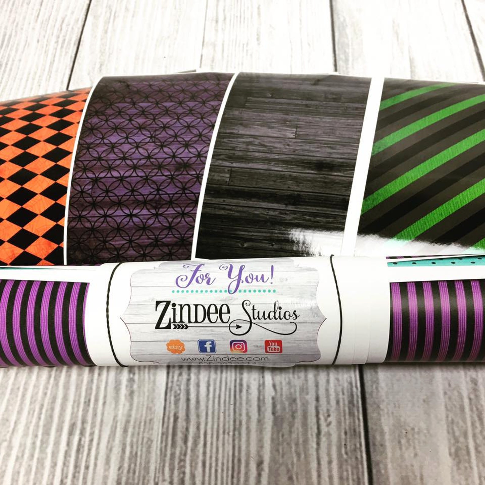 Halloween Printed Vinyl Adhesive Vinyl Heat Transfer Vinyl - Etsy
