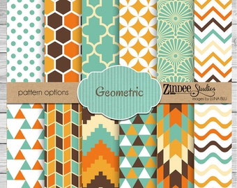 Geometric pattern neutral printed vinyl, adhesive vinyl, heat transfer, pattern heat transfer vinyl, printed HTV or permanent ADHESIVE vinyl