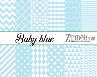 Baby blue printed vinyl, adhesive vinyl, heat transfer vinyl, pattern heat transfer, printed HTV or ADHESIVE or GLITTER lily