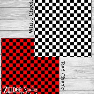 Checkered Flag Vinyl, HTV Iron on Black White Checkerboard Pattern, HTV /  Heat Transfer or Adhesive Vinyl 