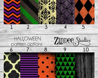 Halloween printed vinyl, adhesive vinyl, heat transfer vinyl, pattern heat transfer, printed HTV or ADHESIVE lily