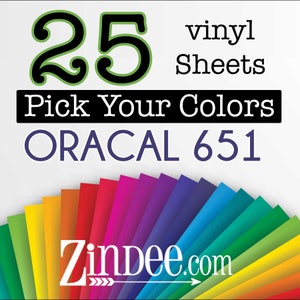 Kassa Holographic Vinyl Sheets - 10 Colors Permanent Adhesive Bundle
