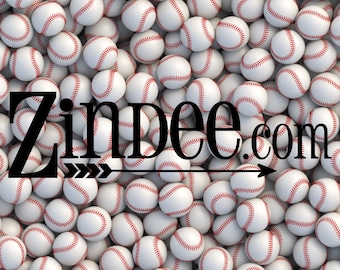 Baseballs 2 vinyl heat transfer vinyl or adhesive vinyl, heat transfer vinyl, pattern heat transfer, printed HTV or ADHESIVE