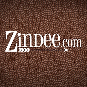 May include: White text on a brown leather background reads "Zindee.com" with an arrow pointing to the right.