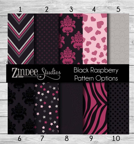Black Raspberry Printed Vinyl Adhesive Vinyl Heat Transfer - Etsy