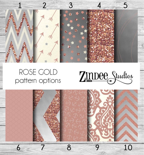 Printed Vinyl Rose Gold Printed Vinyl Adhesive Vinyl Heat Etsy