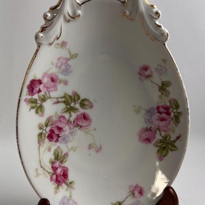 Vintage small relish, candy or pickle dish. Made in Thuringia, Germany.