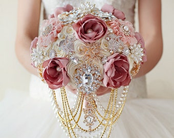 Wedding Brooch Bouquets Brooch Bouquet Bridal By Tatyanaagulina