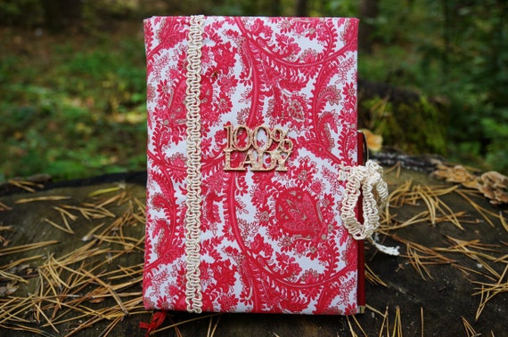 Floral paisly thick notebook, Memory journal, Devotional Journal, Travel journal, Custom Gratitude Journal, Ready gift, birthday gift