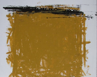 Abstract Minimal Untitled No.0450 30x24 Acrylic on Canvas Modern Industrial