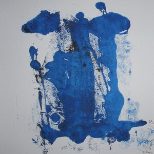 Original Abstract  Minimal No. 10876  Acrylic on Paper 14x11 Modern